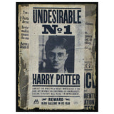 Harry Potter Wanted Poster Day To Night Scratch Off Jigsaw Puzzle 500pc