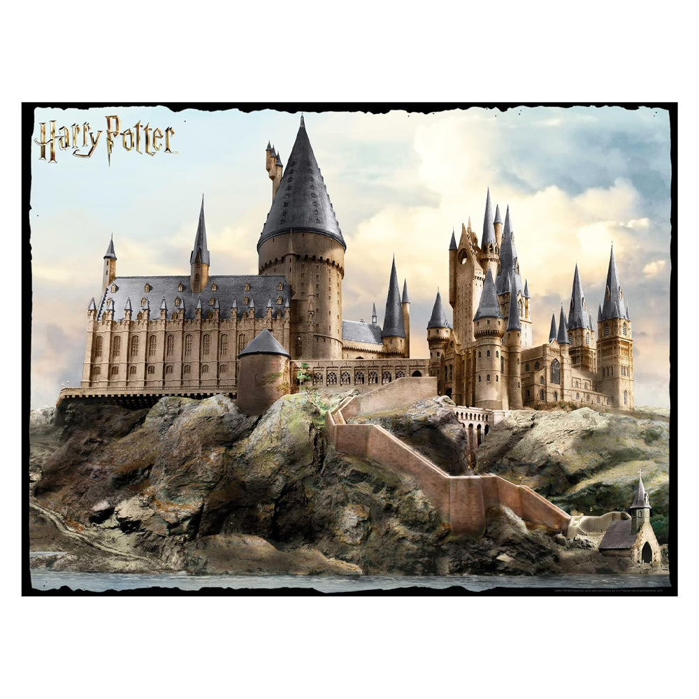 Harry Potter Hogwarts Castle Day To Night Scratch Off Jigsaw Puzzle 500pc