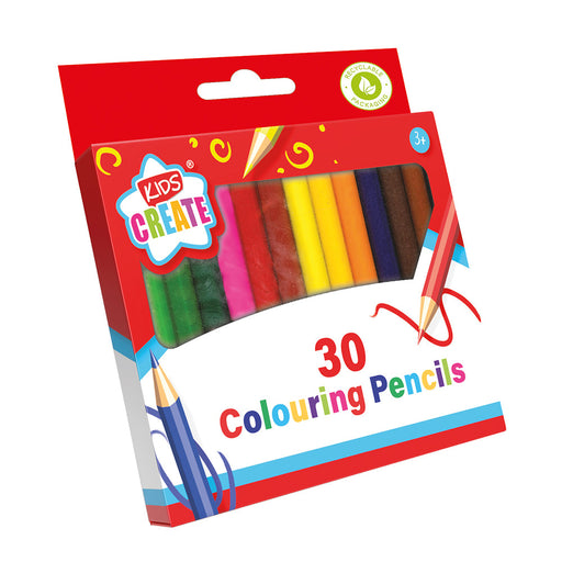 Mini Colouring Pencils 30pk