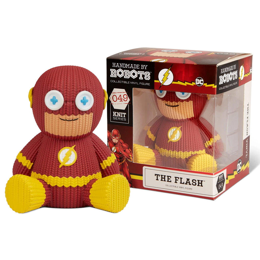 Handmade By Robots DC Comics The Flash Knit Series 5" Collectible Vinyl Figure