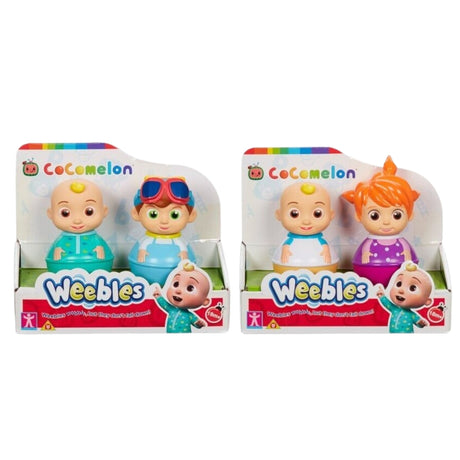 Cocomelon Weebles Wobbly Figure 2pk