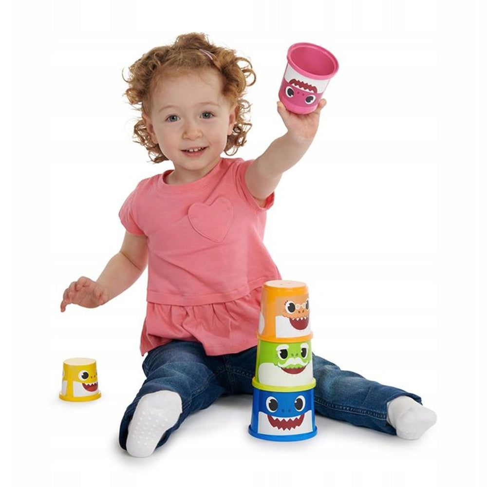 Baby Shark Stack & Play Cups Stacking Cups Play Set