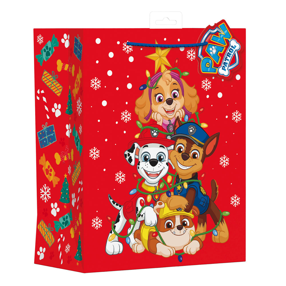 Paw Patrol Large Christmas Gift Bag