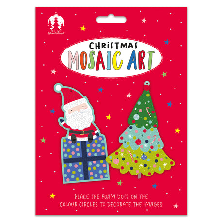 Christmas Make Your Own Mosaic Art Craft Kit