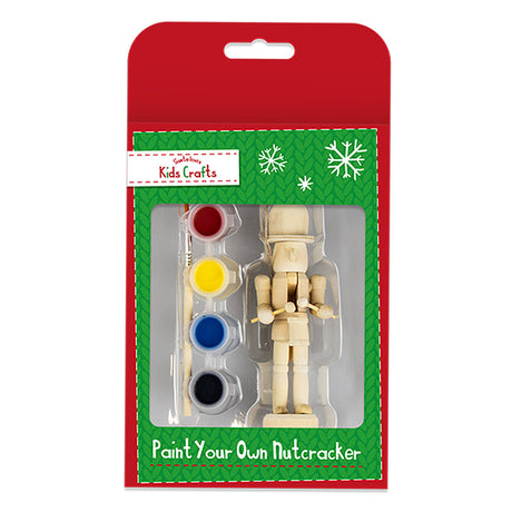 Christmas Paint Your Own Nutcracker Crafit Kit