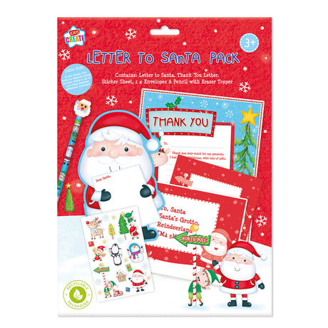 Christmas Letter To Santa Craft Set