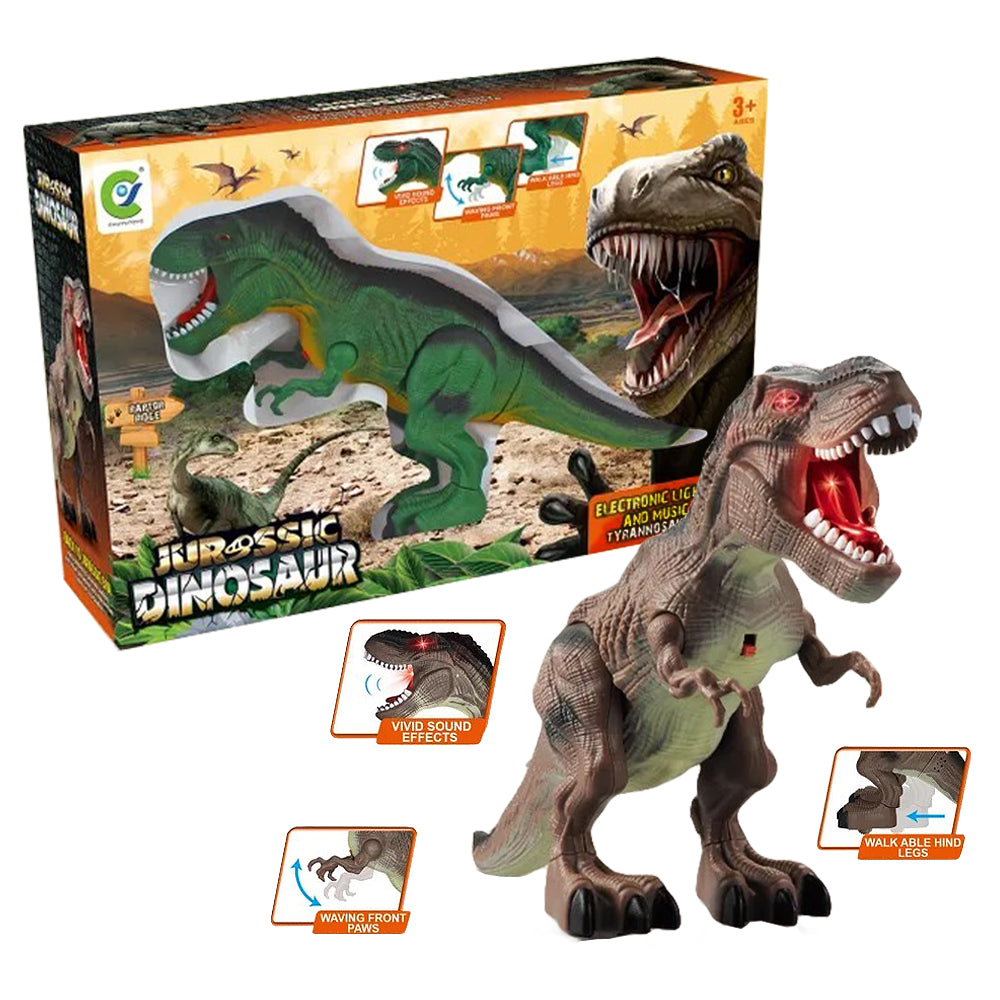 Jurassic Dinosaur T-Rex Large Figure With Light & Sound