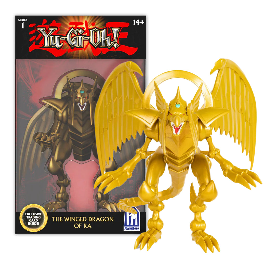 Yu-Gi-Oh Winged Dragon Of Ra 7" Collectible Action Figure & Exclusive Trading Card