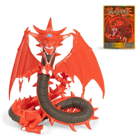 Yu-Gi-Oh Slifer The Sky Dragon 7" Collectible Action Figure & Exclusive Trading Card