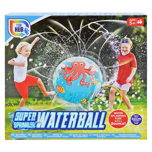 FunHub Super Sprinkler Water Ball 50cm Outdoor Summer Toy