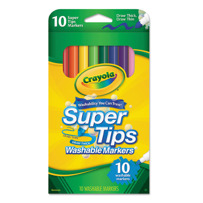 Crayola Super Tips Washable Markers 10pk