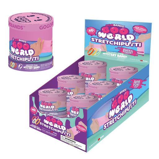 GooBands Goo World Stretchiputti Slime Tub With Mystery Band