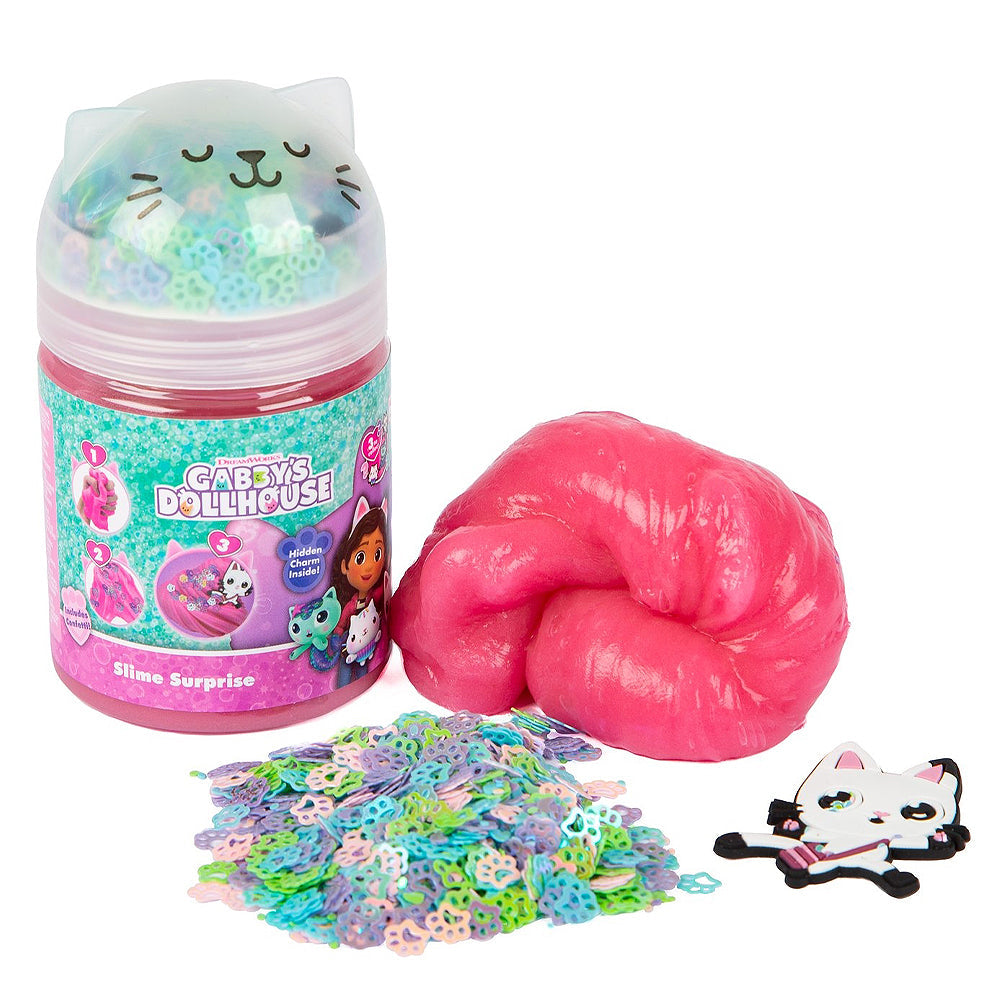 Dreamworks Netflix Gabby's Dollhouse Slime Surprise Tub With Charm