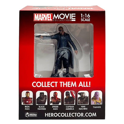 Eaglemoss Hero Collector Nick Fury Marvel Movie Collection 1:16 Figurine & Magazine