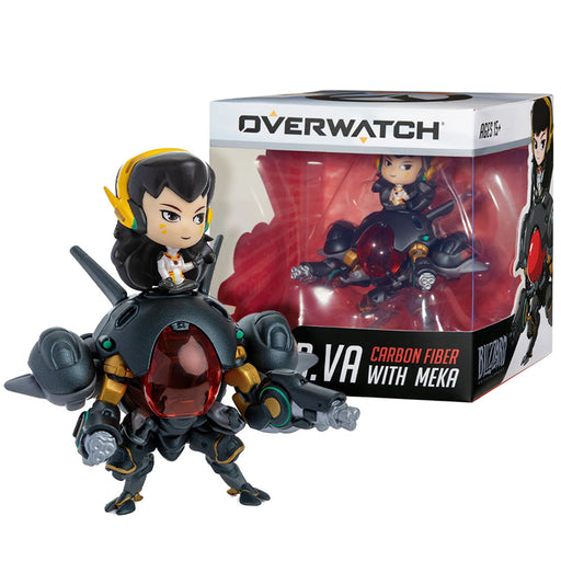 Overwatch Cute But Deadly D.VA Carbon Fiber With Meka Collectible Figure
