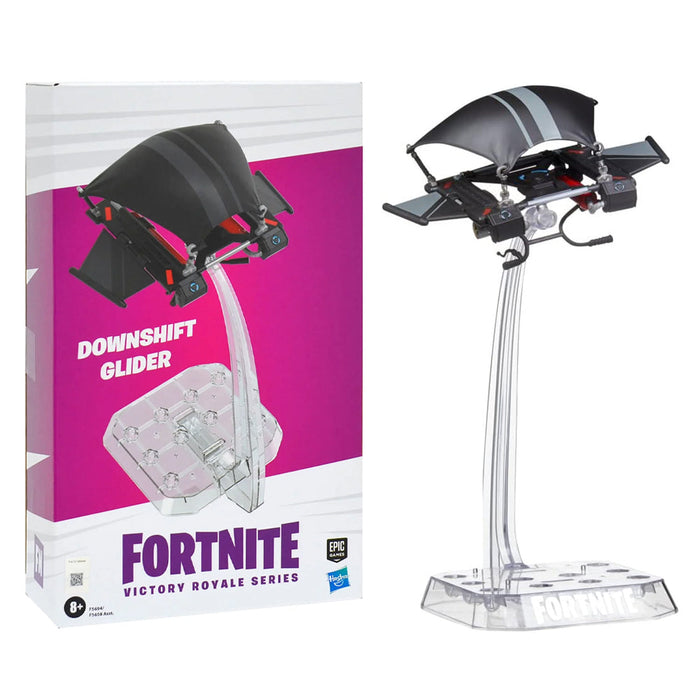 Fortnite Victory Royale Series Downshift Glider Collectible Model + Display Base