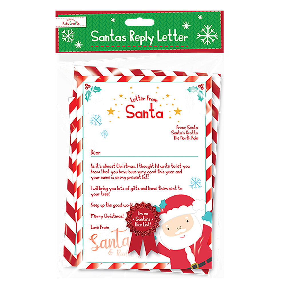 Christmas Santa's Reply Letter Pack