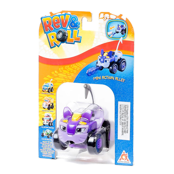 Rev & Roll Mini Vehicle Action Figure - Alley