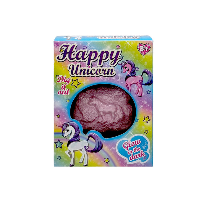 Dig It Out Unicorn Glow In The Dark Fossil Set