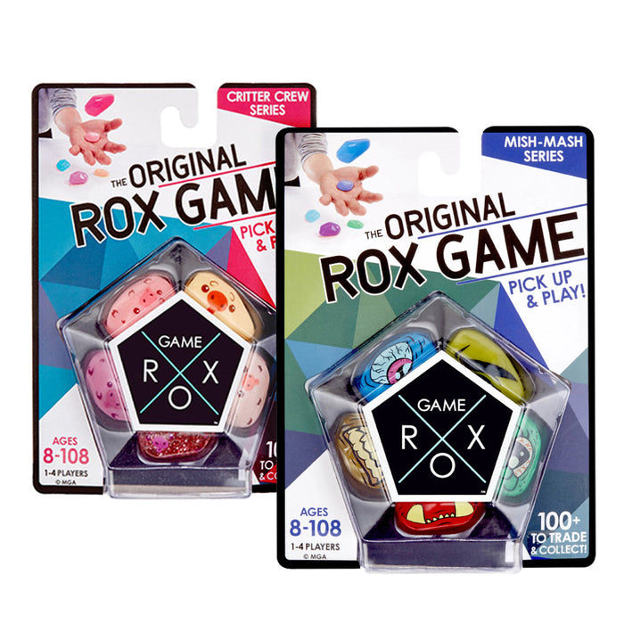 The Original Rox Game With 5 Collectible GameRox & Storage Case