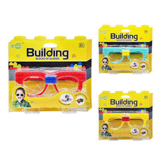 Building Brick Block DIY Novelty Glasses