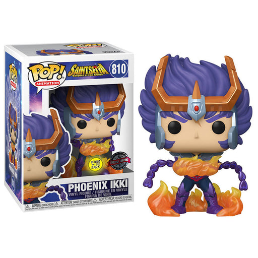 Funko POP Saint Seiya Phoenix Ikki Collectible Vinyl Figure - Glow In The Dark