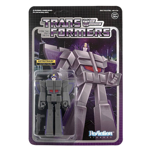 Transformers Astrotrain Super7 ReAction 3.75" Collectible Figure