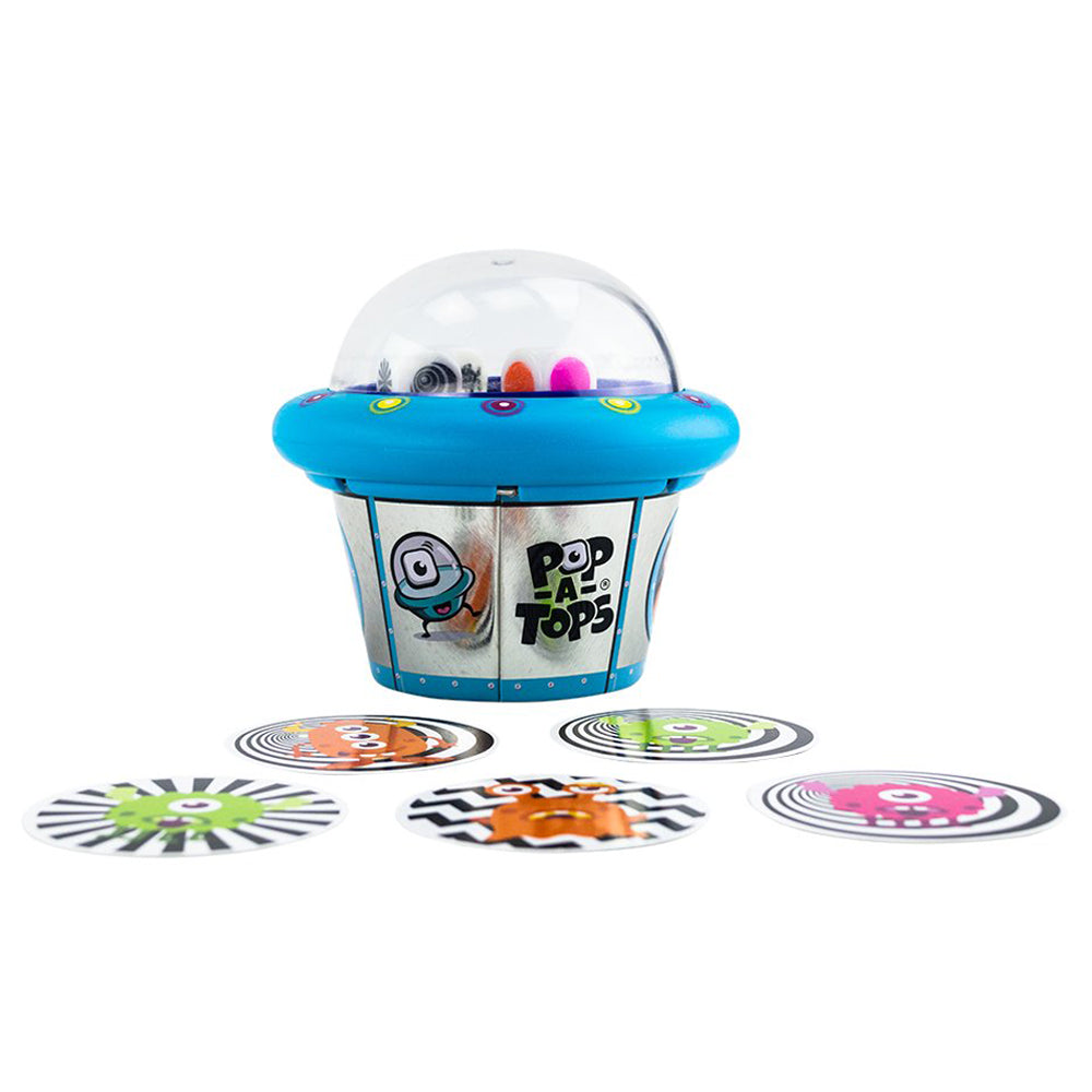 Pop-A-Tops Match A Martian Popping Dice Card Game