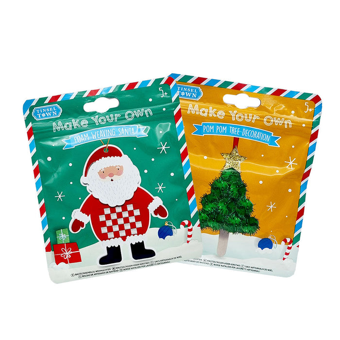 Christmas Make Your Own Festive Mini Craft Bag