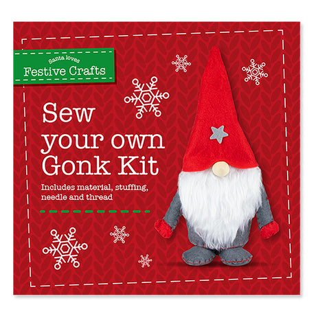 Christmas Sew Your Own Gonk Craft Kit