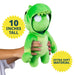 Gang Beasts Plush Stretchables 10" Stretchy Soft  Toy - Green Dinosaur Kigurumi