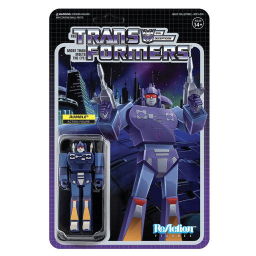 Transformers Rumble Super7 ReAction 3.75" Collectible Figure