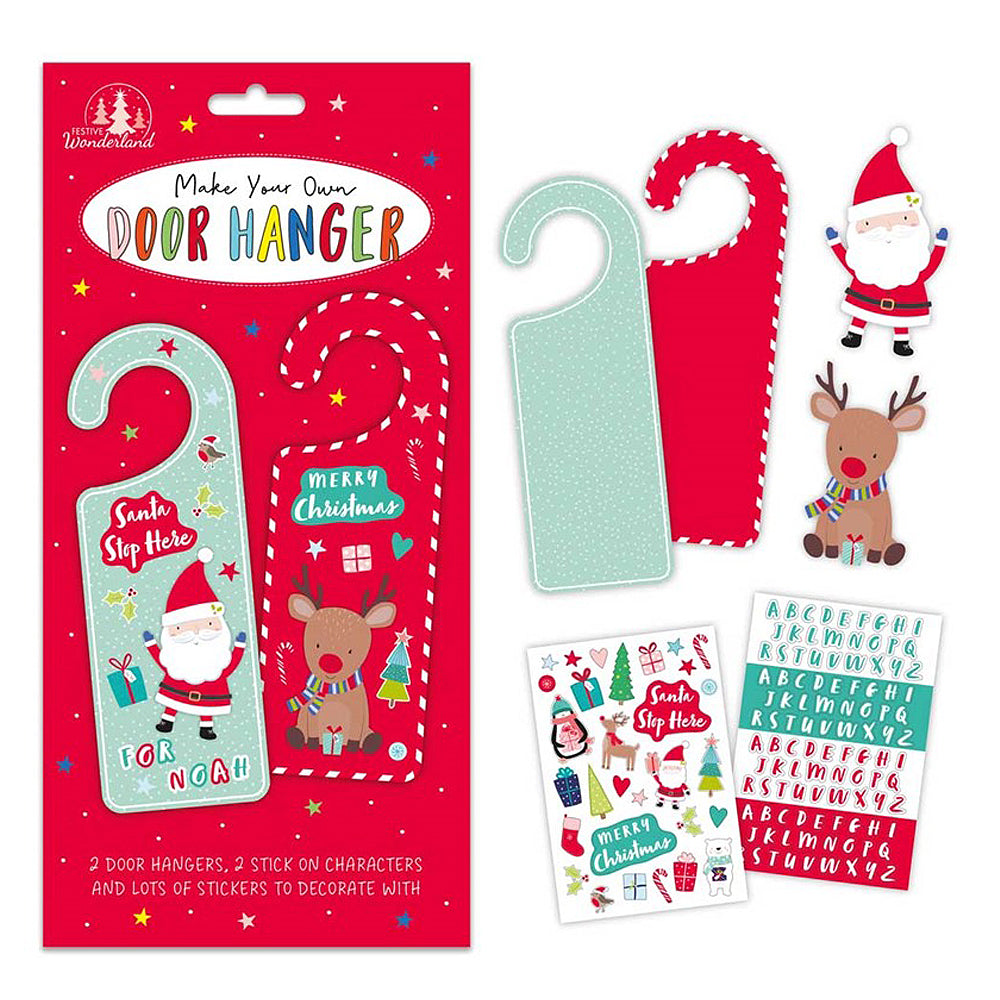 Christmas Make Your Own Door Hanger Craft Kit