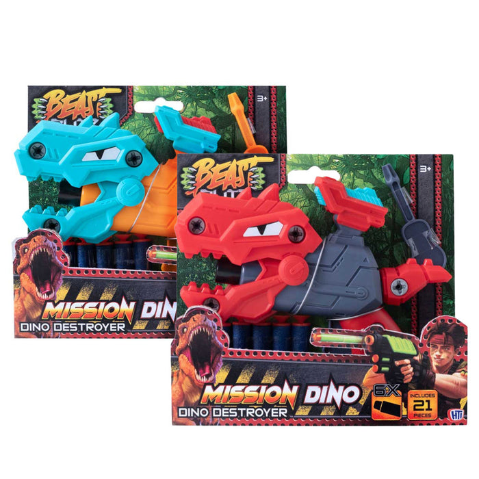 Beast Blitz Mission Dino Destroyer Dinosaur Dart Blaster