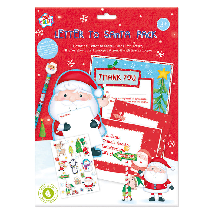 Christmas Letter To Santa Craft Set