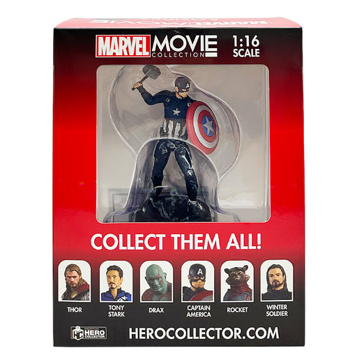Eaglemoss Hero Collector Captain America Marvel Movie Collection 1:16 Figurine & Magazine