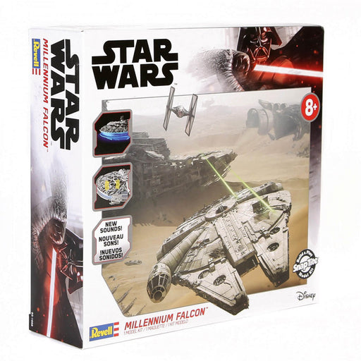 Revell Star Wars Millennium Falcon Build & Play SnapTite Model Kit Light & Sound