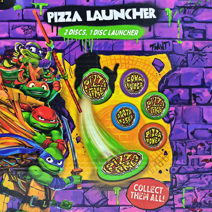 Teenage Mutant Ninja Turtles Pizza Launcher + Discs Mini Collectible Blind Bag