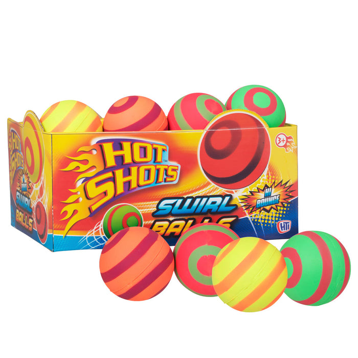 HotShots High-Bounce 6cm Swirl Ball