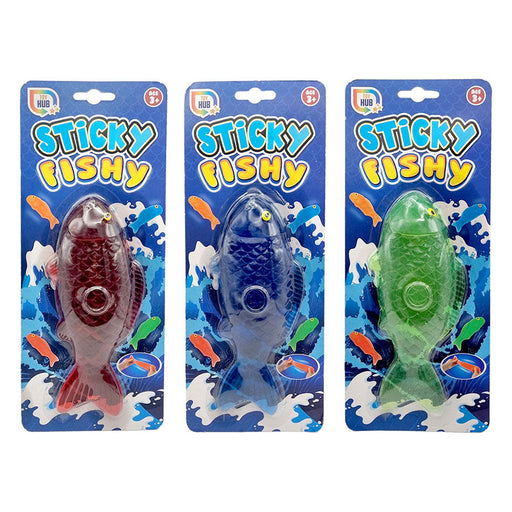 ToyHub Sticky Squishy 6" Fish Fidget Sensory Toy
