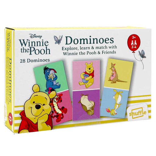 Disney Winnie The Pooh Dominoes Shuffle Game