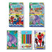 Travel Colouring Set With 60 Pages & 12 Pencils - Dinosaur / Superhero