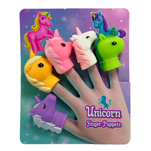 Unicorn 5pc Finger Puppet Set
