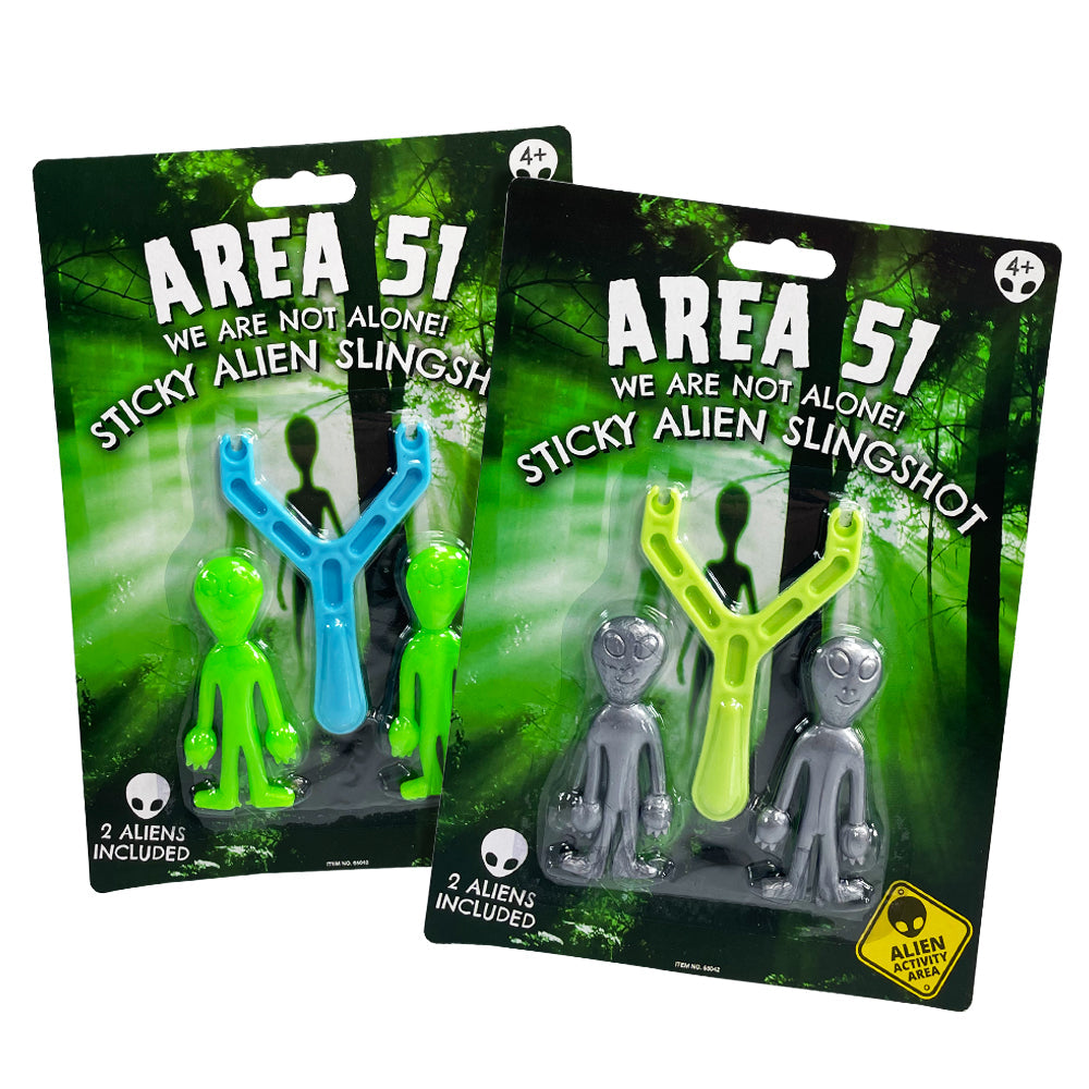 Area 51 Sticky Alien Slingshot Catapult