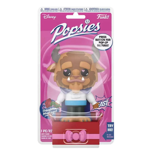 Funko Popsies Disney Beast Valentine's Day Edition Pop-Up Message Collectible Figure