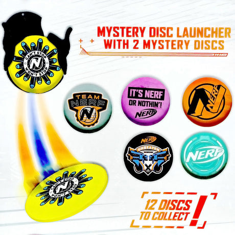 Nerf Mystery Disc Launcher Mini Collectible Blind Bag