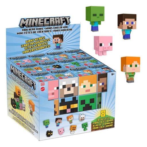 Minecraft Mob Head Minis Collectible Figure Blind Box