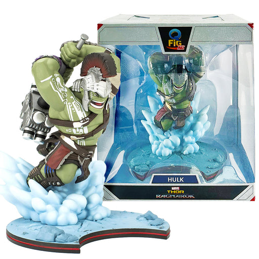 Quantum Mechanix Q-Fig Max Marvel Thor Ragnarok Hulk Collectible Figure Diorama