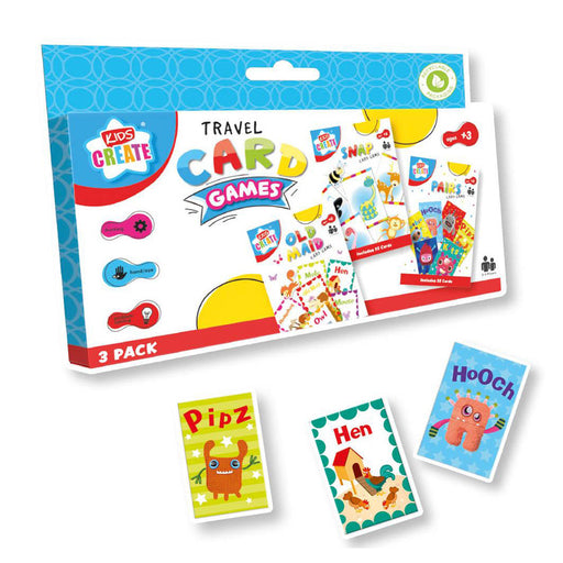 Travel Card Games 3pk