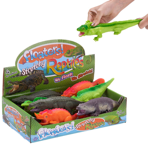 Stretchy Reptile Floaters Squeezy Lizard Toy